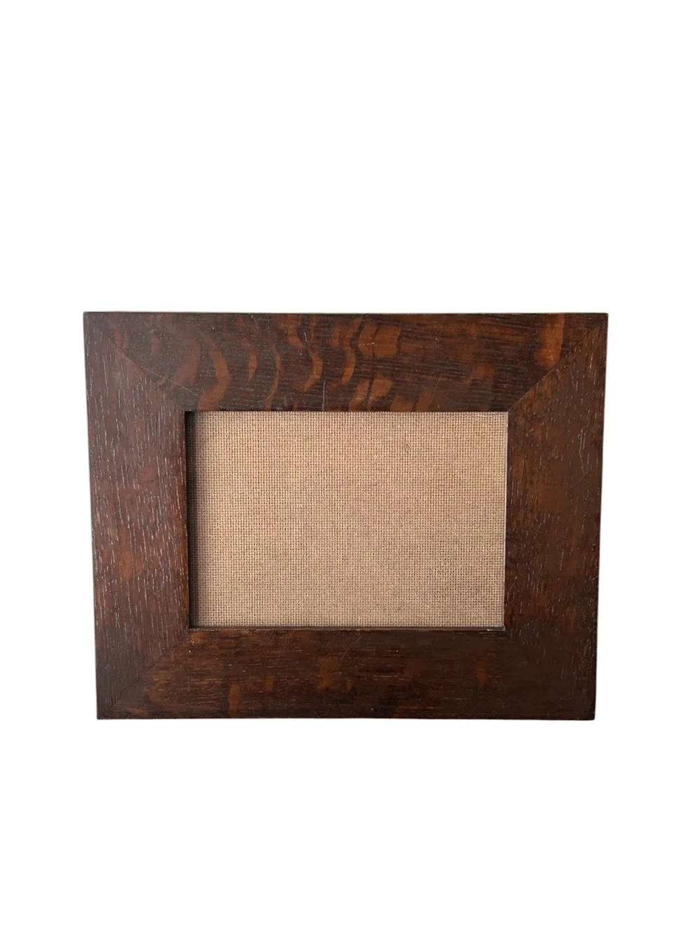 Solid Heavy Grain Wood Frame Mitered Corner Joints Hang Metal Screws Hardware